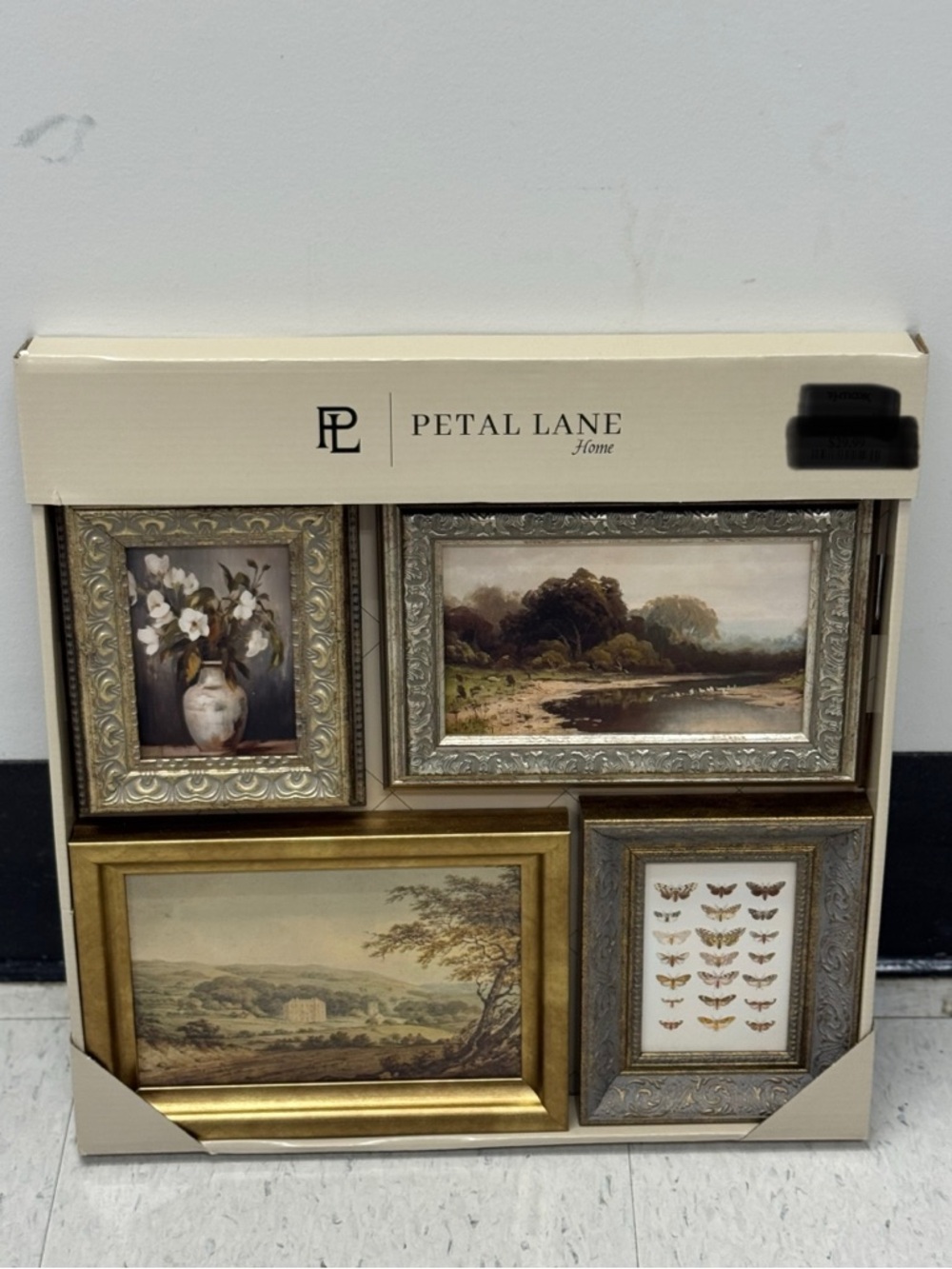 Petal Lane Spring floral wall art collage NEW